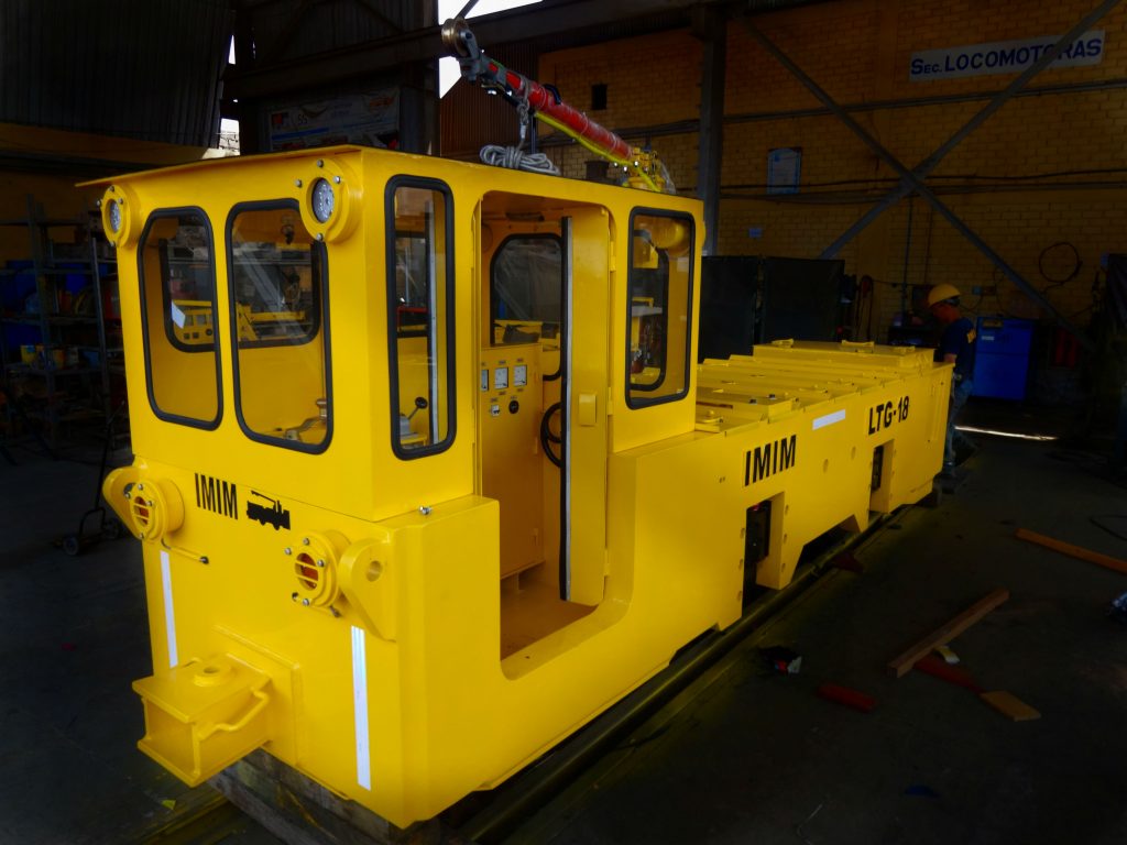 Locomotora eléctrica a trolley IMIM LT-18